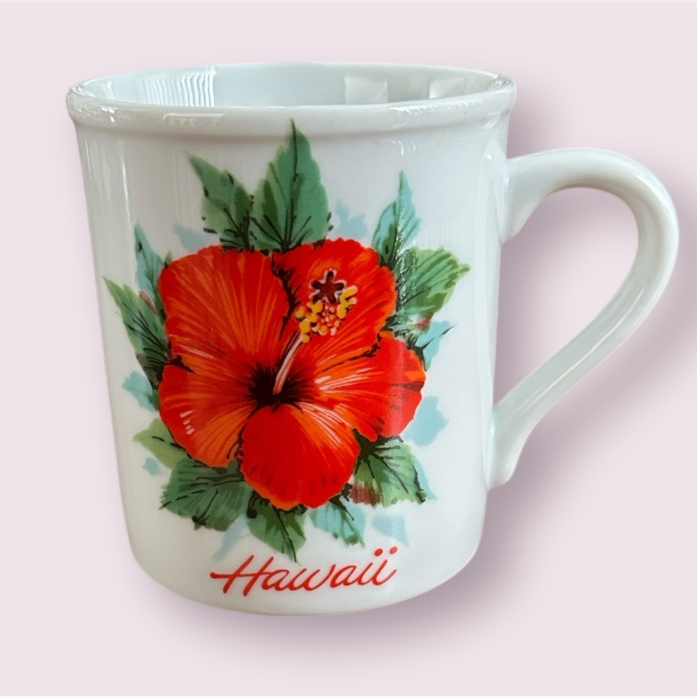 Hawaii Red Hibiscus Mug